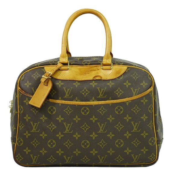 Louis Vuitton Deauville M47270 Monogram Canvas Handbag Brown - Picture 1 of 15